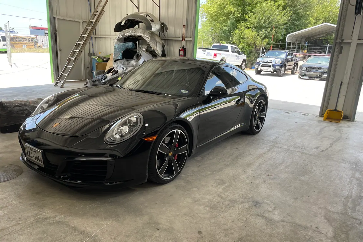 Vehicle after repair and detailing
